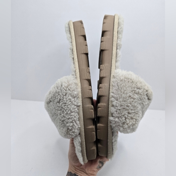 UGG | Cozetta gery sherpa slide slippers | WMS 9 - Picture 11 of 12